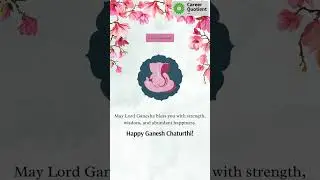 Happy Ganesh Chaturthi | Career Quotient | #shorts #shortvideo #viralvideo #ganeshchaturthi