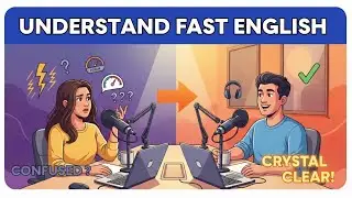 How to Understand Fast English | Stop Rewinding Videos | Easy Listening Tips | Podcast
