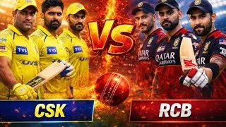 CSK VS RCB 😈 #live cricket match high voltage ⚡ 🏏 #live