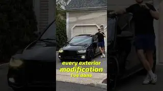 Every EXTERIOR MODIFICATION on my B8.5 Audi A4 🏎️💨 what should I do NEXT?