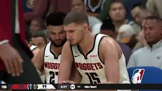 NBA 2K26 Gameplay: Washington Wizards vs Denver Nuggets - (Xbox Series X) [4K60FPS]