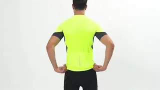 Arsuxeo Men's Short Sleeve Cycling Jersey-6714668