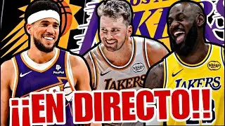 🚨😱&iexcl;&iexcl;&iexcl;PARTIDAZO!! 🚨 LAKERS vs SUNS en vivo 🟡 NBA en DIRECTO