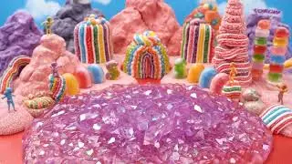 Miniature Train Cake ASMR | Countryside Jelly Delight&rdquo;