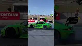 Porsche Pit Stop #racing #epic #sports #amazing #gt #shorts #porsche #burnout #omg #like #sportcar