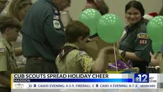 Cub Scout troop holds Annual Christmas for the Troops Care Package Drive