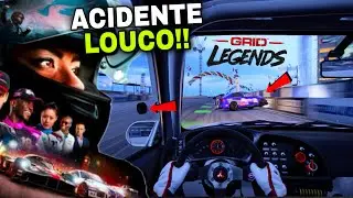 Eles DUVIDARAM de mim&hellip; at&eacute; esse ACIDENTE INSANO no Grid Legends! 😱🔥 Ep 02