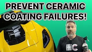 Prevent ceramic coating from failing (proper solvent prep spray use)!