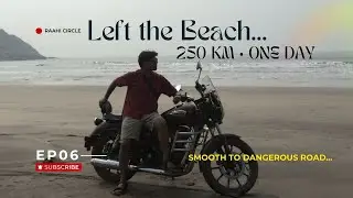 Anjarle Beach to Pune Bike Ride 🏍️ | Konkan Coastal Road Trip🏝️ | Scenic Journey