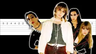 Maneskin - TRASTEVERE (Chitarra Tabs Tutorial Facile)