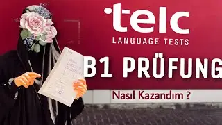 TELC ALMANCA B1 SINAVINA nasıl çalışmalıyız ? Sertifikamı gösterip anlatıyorum