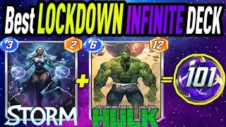 Lockdown Has Never Felt Easier - The BEST Control Lockdown Deck In The Marvel Snap Ladder & Conquest