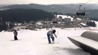MINI Snowpark Feldberg: MINI & Bohny VIP Freeski Pro Coaching mit Paddy Graham - 21.03.2015