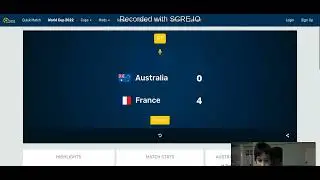 Simulating Matches Form 2022 World Cup by Match simulator!