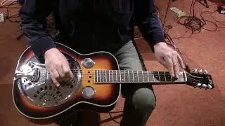Morgan Monroe Squareneck Resonator Guitar mit Fishman Nashville Spider Bridge Pickup