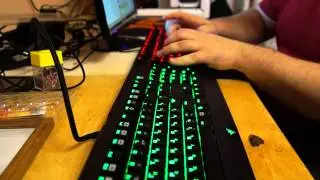 Ducky Shine 3| Razer BlackWidow Ultimate 2013. MX Blue. SoundTest.
