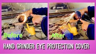 Hand grinder eye and burning  protection cover||@AsianTechnic