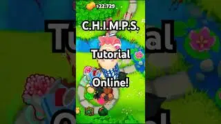 BTD6 CHIMPS | Downstream Guide 🧠🔥 #btd6 #BloonsTD6 #BTD6CHIMPS #Downstream #shorts  #games #gameplay
