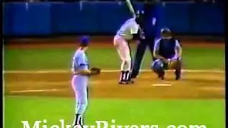 Mickey Rivers in Game 3 of the 1978 World Series