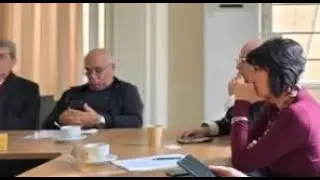 United Cyprus Republican Party at LEDRA PALACE bicommunal meeting in Nicosia on December 3, 2025