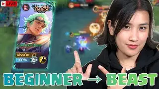BEGINNER to BEAST Clint Gameplay 🔴 | Mobile Legends LIVE Rank Push | With AlyyOn