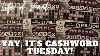 &pound;30 of Mega Cashword Scratch Cards.