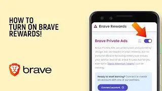How to Use or Turn ON Brave Rewards [EASY]