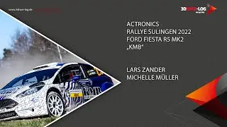 Best of Rallye Sulingen 2022, Ford Fiesta R5 #30, Zander/M&uuml;ller