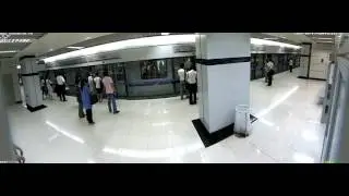 Mobotix from Security Perth - Hemispheric lens - Train Station