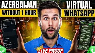 Azerbaijan Virtual Whatsapp Trick Without 1 Hour 🔥 How To Create +994 Whatsapp (Free)