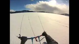 Snowkiting with the Prism Tensor 5.0