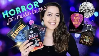 Horror books about music: Light horror, slashers & weird fiction 🎵