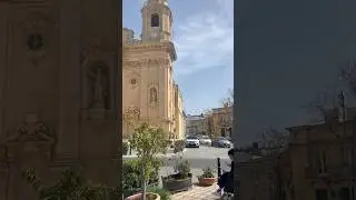 Malta walking tour Naxxar church. Beautiful sunny day #malta #travel #lovinmalta