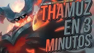 THAMUZ EN 3 MINUTOS 👹Como usar a Thamuz, Thamuz Gu&iacute;a, tutorial - MOBILE LEGENDS: BANG BANG