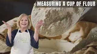 How to accurately measure a cup of flour