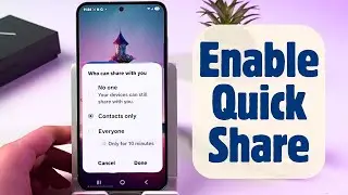 How to Enable or Disable Quick Share on Your Samsung Galaxy S25