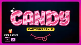 Candy Text Effect Animation In Premiere Pro