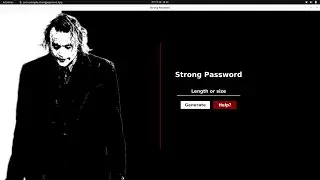 Strong Password Project using Java