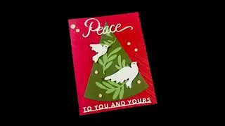 Spellbinders Peace Dove Etched Dies from the Season of Wonder Collection by Stampendous