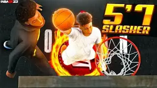 i made a 5'7 PURE SLASHER on NBA 2K23 and terribly regret it&hellip;