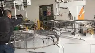 Automatic Ring Making Machine and Ring Butt Welding Machine For Fan Guard Production Line.