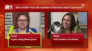 ARD-Buffet &ndash; Ach was! Vitamine im Gem&uuml;se erhalten
