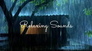 Rain On TIN ROOF | 4 HOURS | Read, Sleep, Work, Yoga, Calm, Study & Stress Relief | Relaxing Sounds