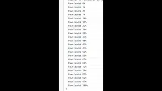 How to show downloaded percentage while downloading the file in ionic angular app. #ionic #angular
