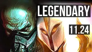 URGOT vs KAYLE (TOP) | 6 solo kills, Legendary, 400+ games | EUW Diamond | 11.24