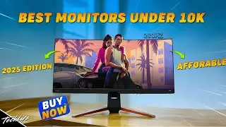 Top 3 Best Monitors Under ₹10,000 (2026) ⚡ Best for Gaming + Editing + Productivity