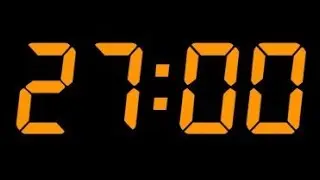 27 Minute Timer