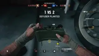 Rainbow Six Siege 1v2 Clutch Bob