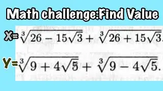 Math Russian-Nice Square Root- Cube root | Find Value Cube root -Cube Roots Problem 