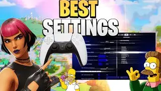 *НОВЫЕ* ЛУЧШИЕ настройки контроллера для Fortnite Simpsons (PS5/XBOX/PS4/ПК)